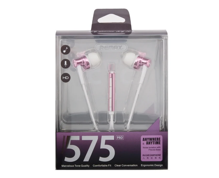 Наушники Remax 575 Pro проводные 
