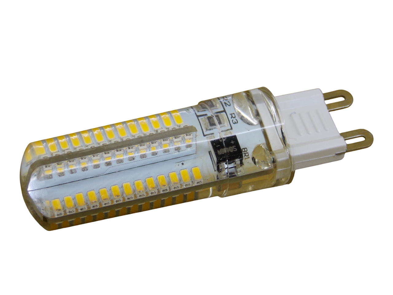 Светодиодная лампа G9 220В - 4.5Вт - 3000К  104Led