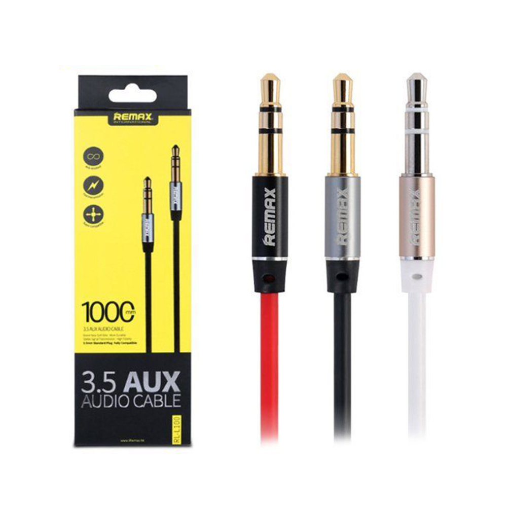 Аудио кабель Remax RL- L100 3.5 mm miniJack  miniJack