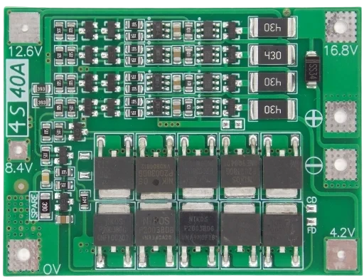 Плата балансировки Li-Ion 4S 16.8V 40A