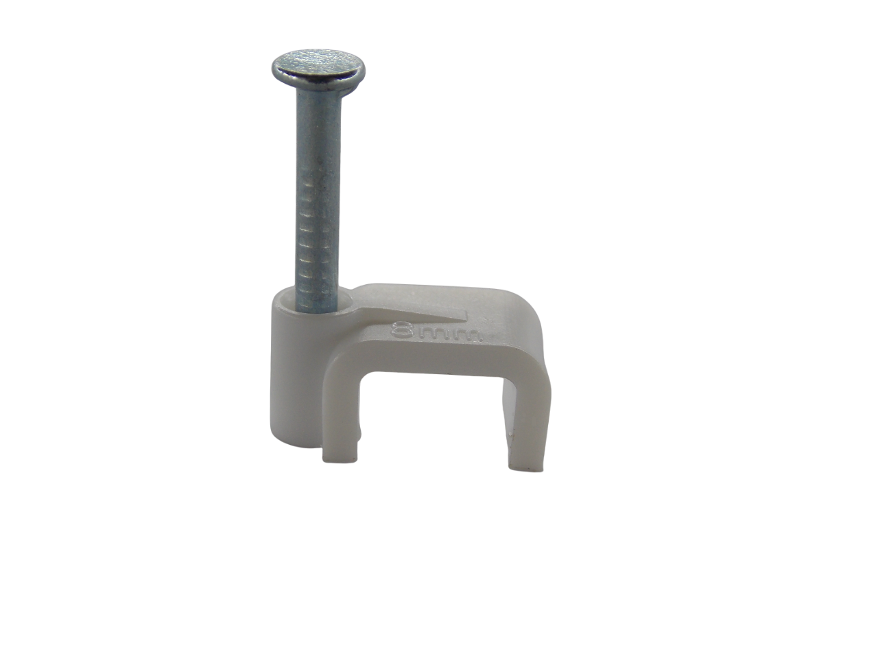 Крепёж для кабеля плоский 8мм / 100штук