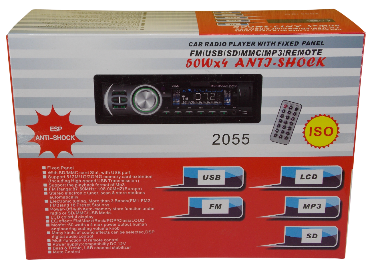 Автомагнитола 2055 Mp 3