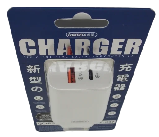 Зарядное устройство  Remax  RP-U37 Fast Charging QC+PD 