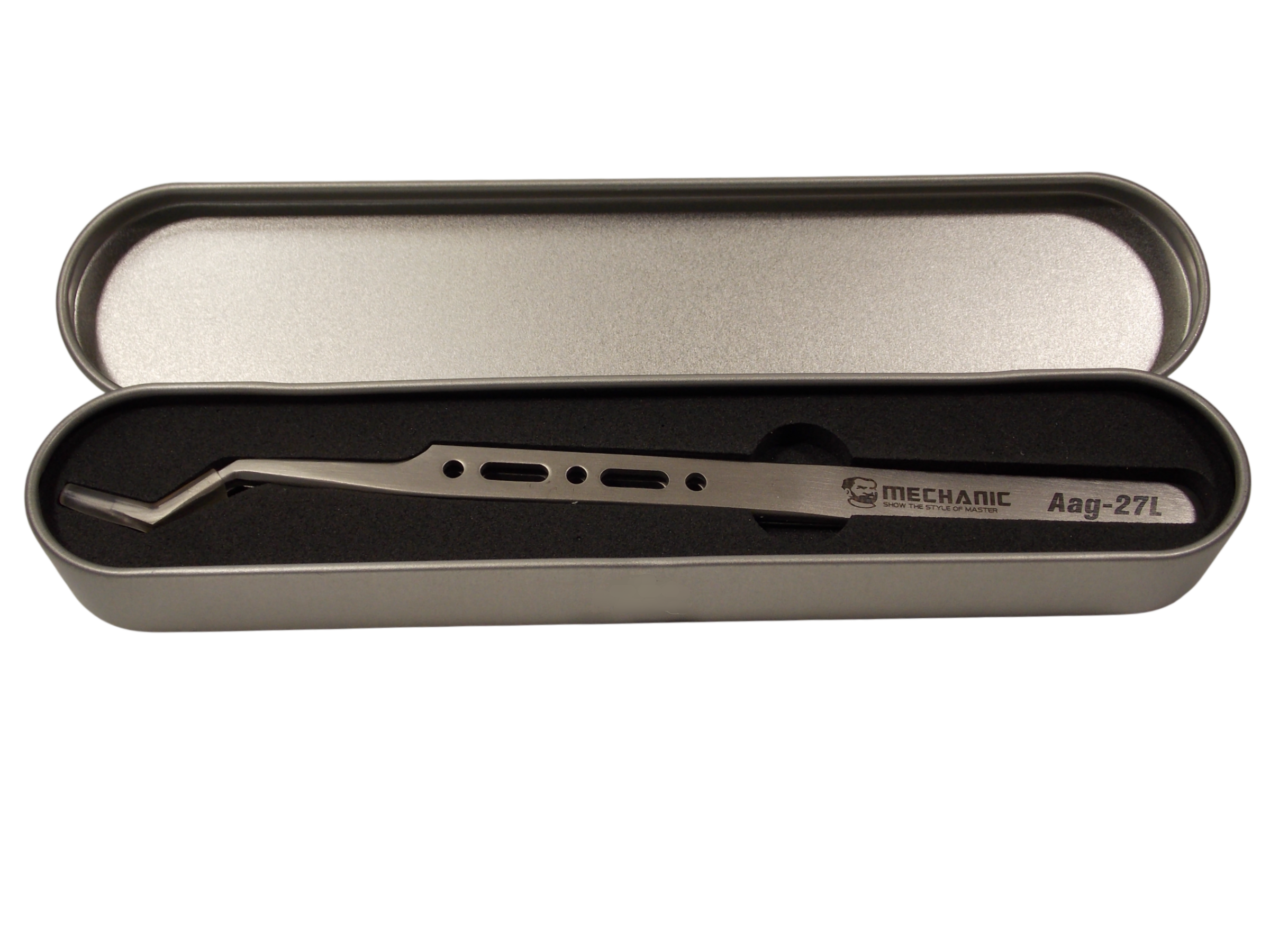 Пинцет Mechanic Aag - 27L 