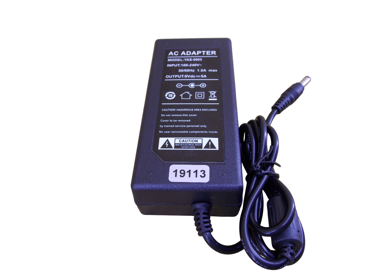 Блок питания 9В - 5A - 45Вт размер штекера 5.5*2.5мм