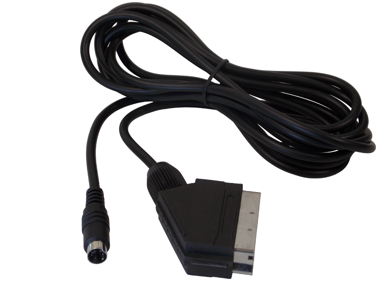 Шнур  SCART на S - Video 4pin / 3 метра / черный