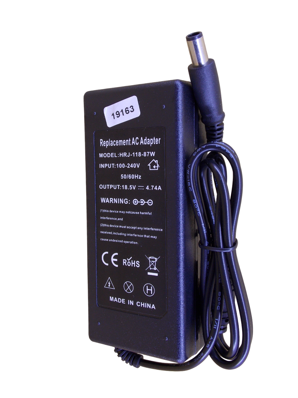 Блок питания для  HP 18.5В - 4.74A - 87Вт размер штекера 7.4*5.0 мм