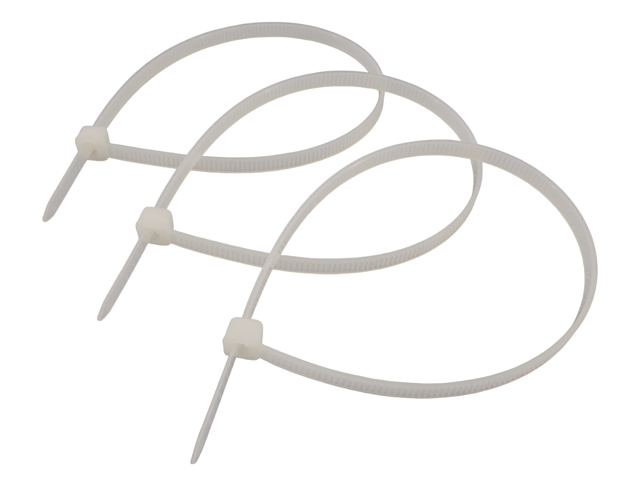 Кабельные стяжки нейлоновые 4.8х250мм / 100 штук