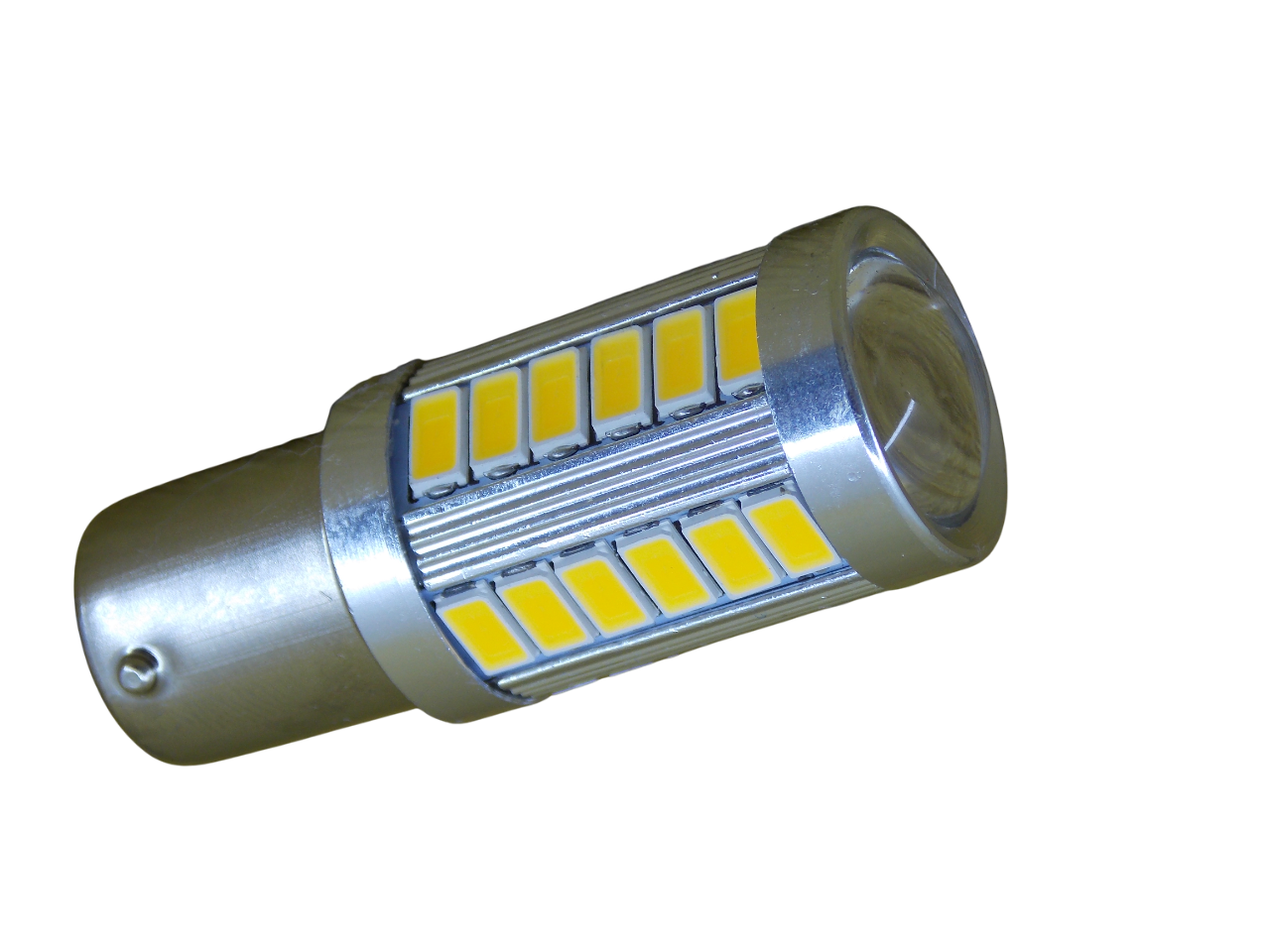 Светодиодная лампа  автомобильная  с цоколем P21W/ 1156 /BA15S 33Led  3000K