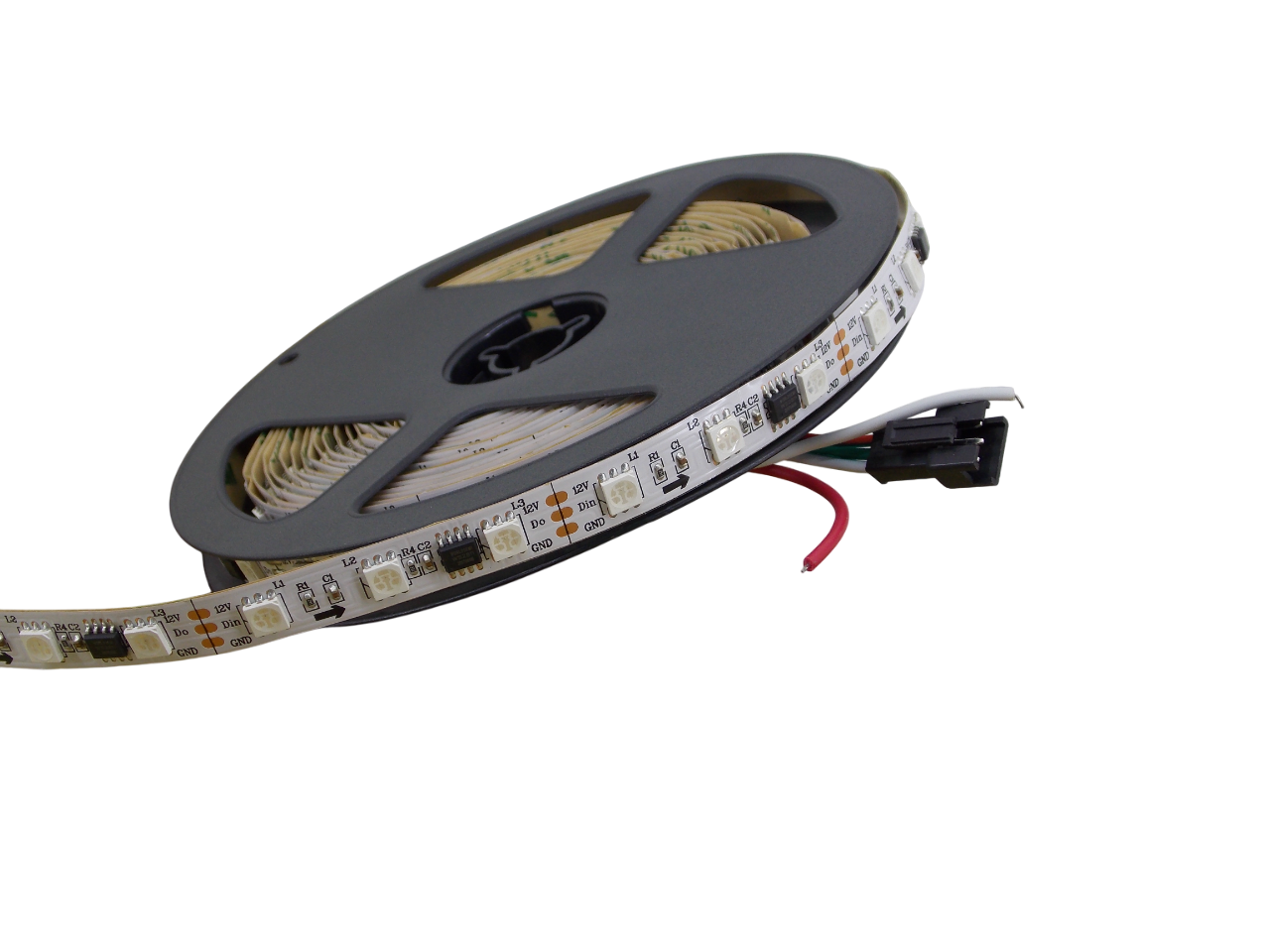 Светодиодная лента 12В - 60Lеd/м - 14.4Вт/м адресная лента