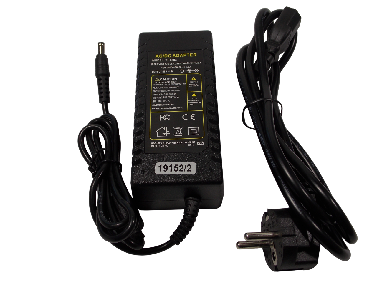 Блок питания 48В - 3А - 144Вт размер штекера 5.5*2.5мм