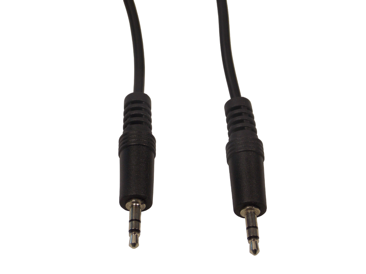 Шнур jack 3.5 мм стерео   на jack 3.5 мм стерео  / 1 метр / черный