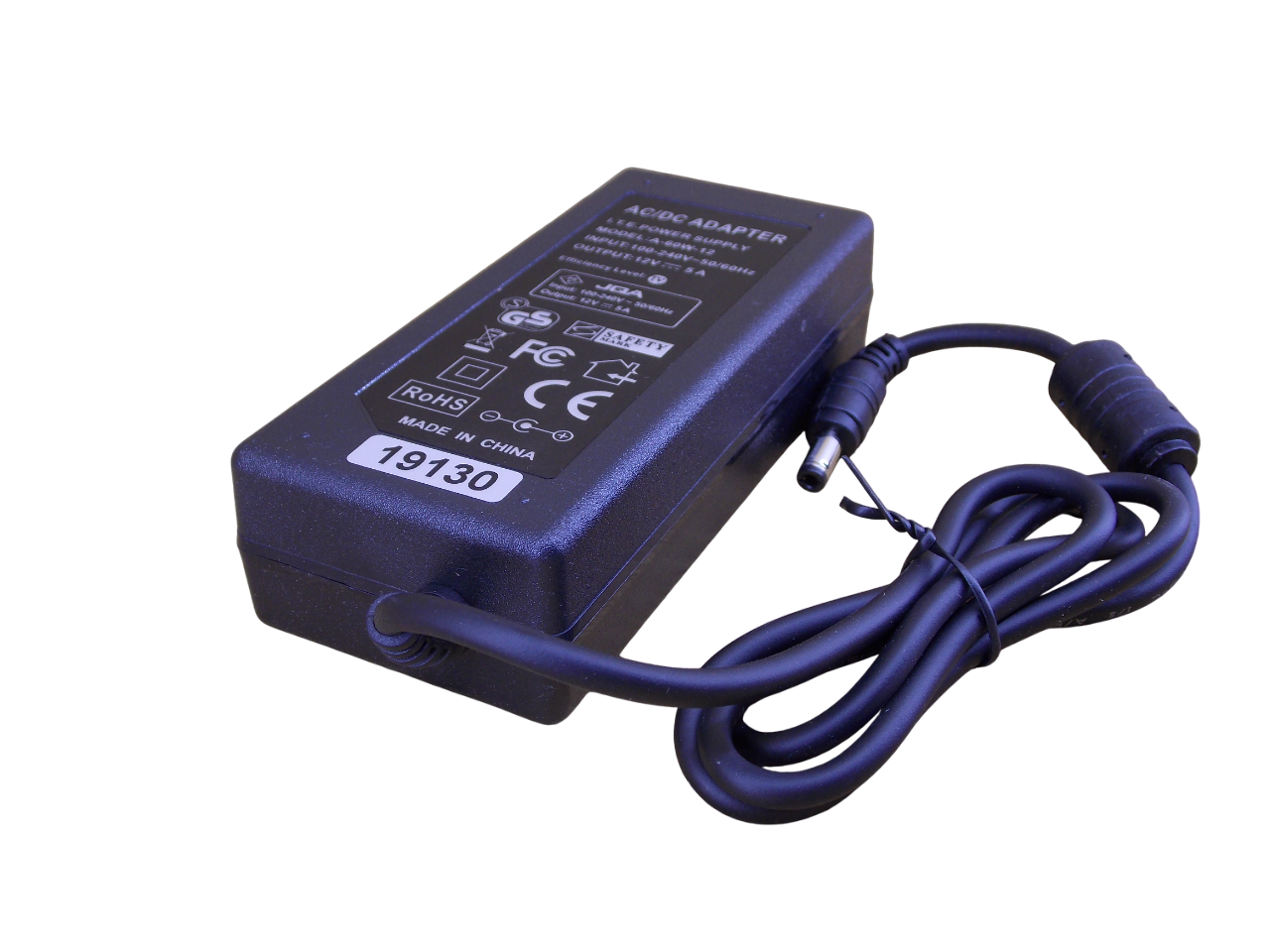 Блок питания 12В - 5A - 75Вт размер штекера 5.5*2.5мм