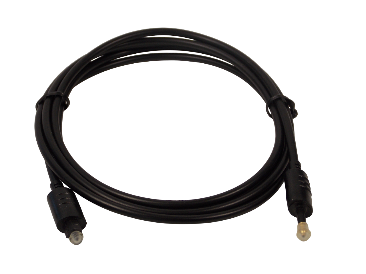 Шнур  оптический Toslink - Mini Plug / 4 мм / 1.8 метра