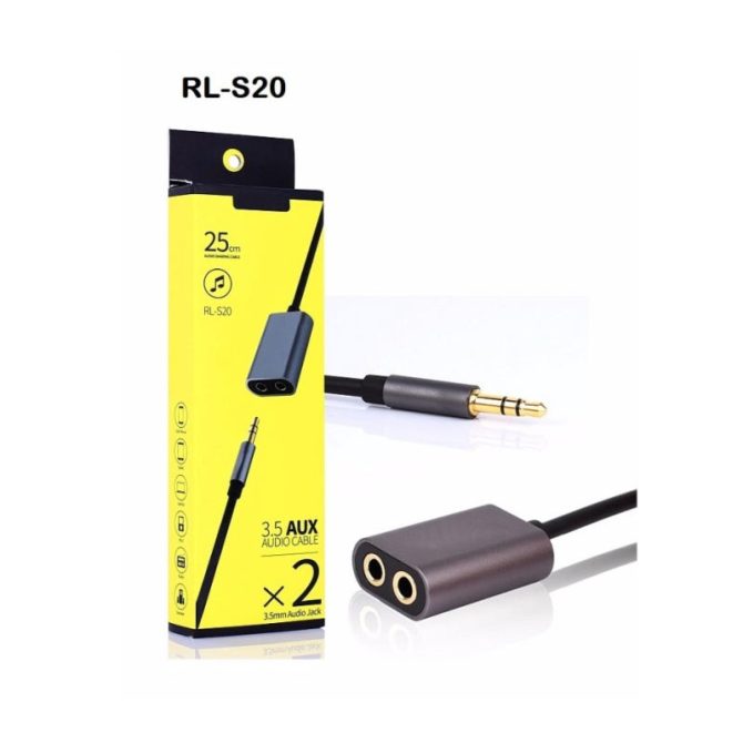 Кабель Remax  RL-S20 3,5мм AUX аудио
