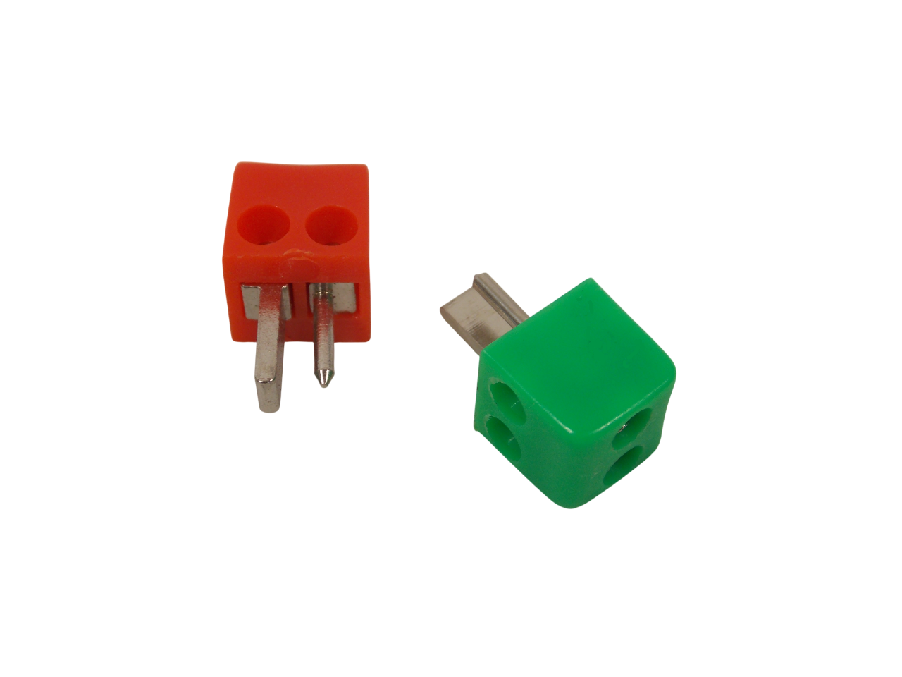 Штекер для колонок «кубик » / DIN 41529 / «точка-тире»