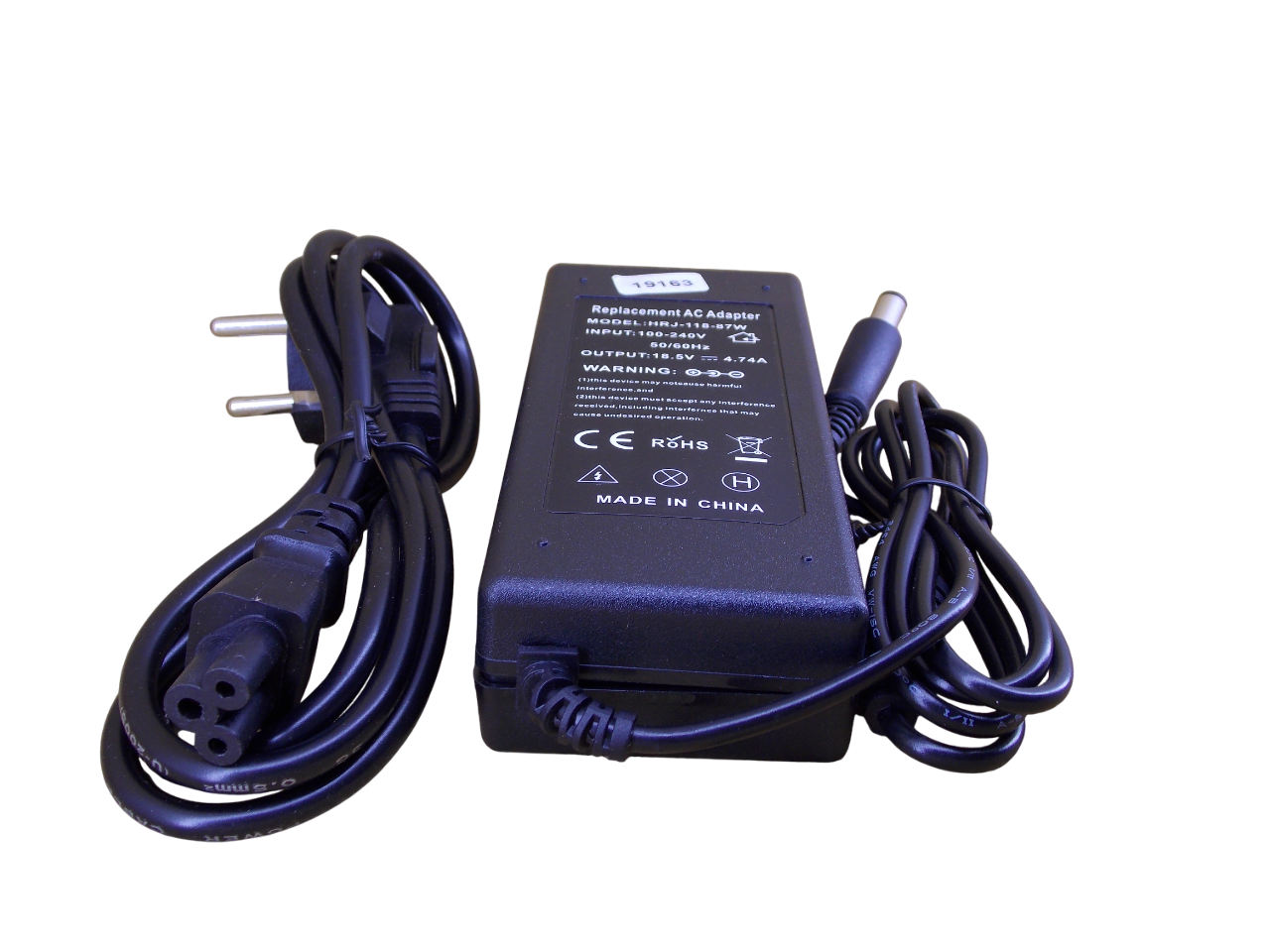 Блок питания для  HP 18.5В - 4.74A - 87Вт размер штекера 7.4*5.0 мм