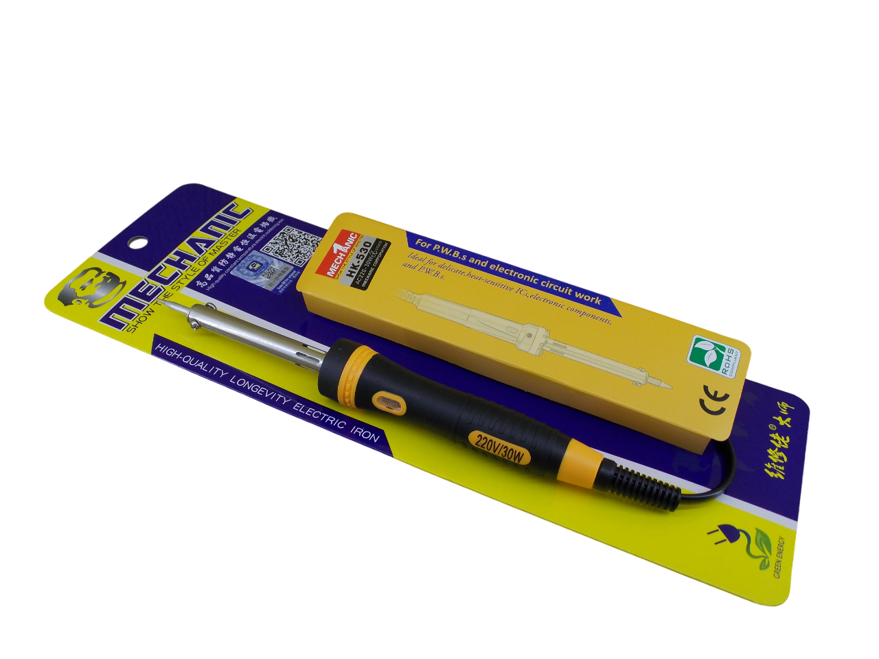 Паяльник Mechanic HK-530 30Вт - 220В