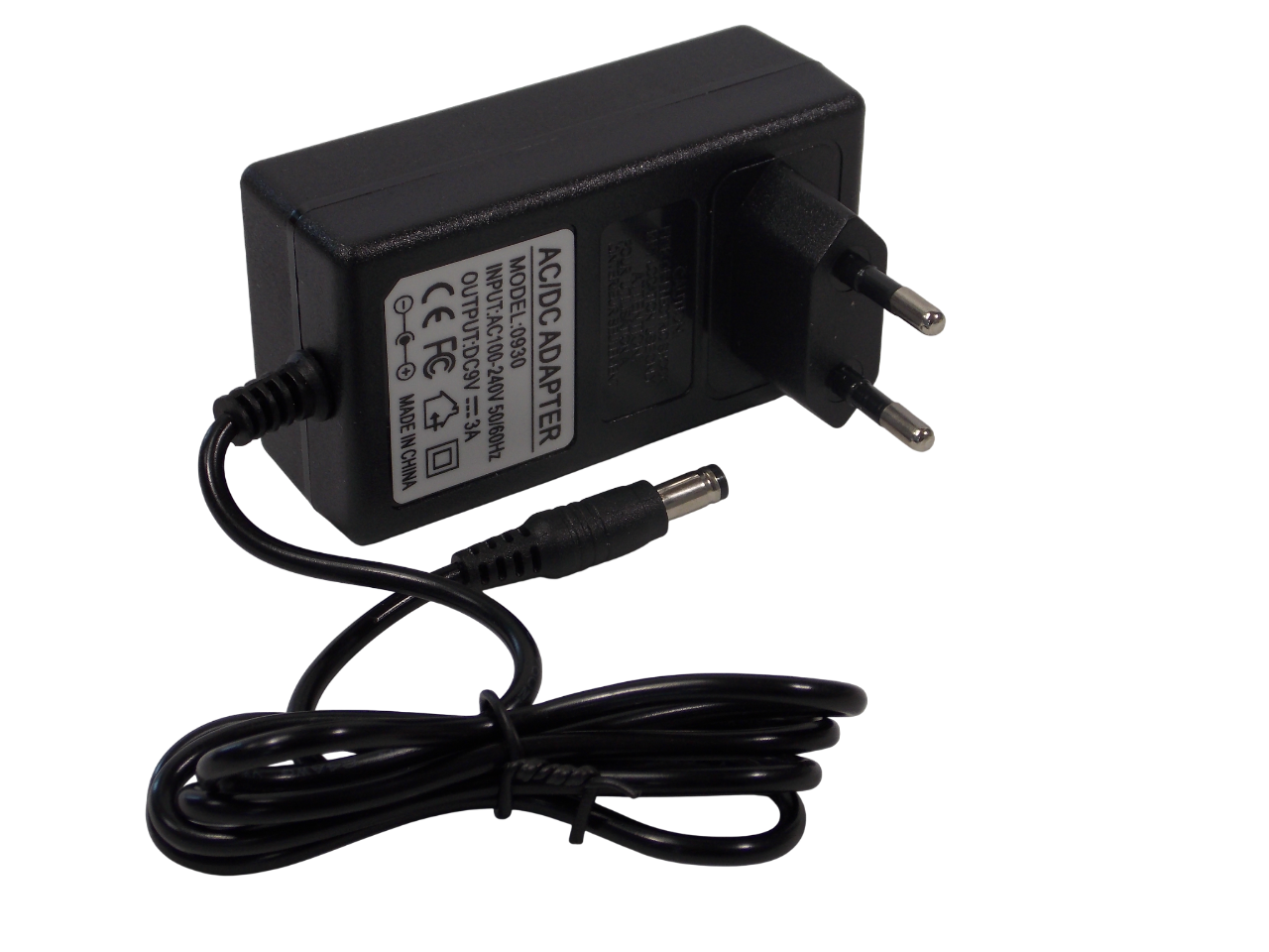 Блок питания 9В - 3А - 27Вт размер штекера 5.5*2.5мм