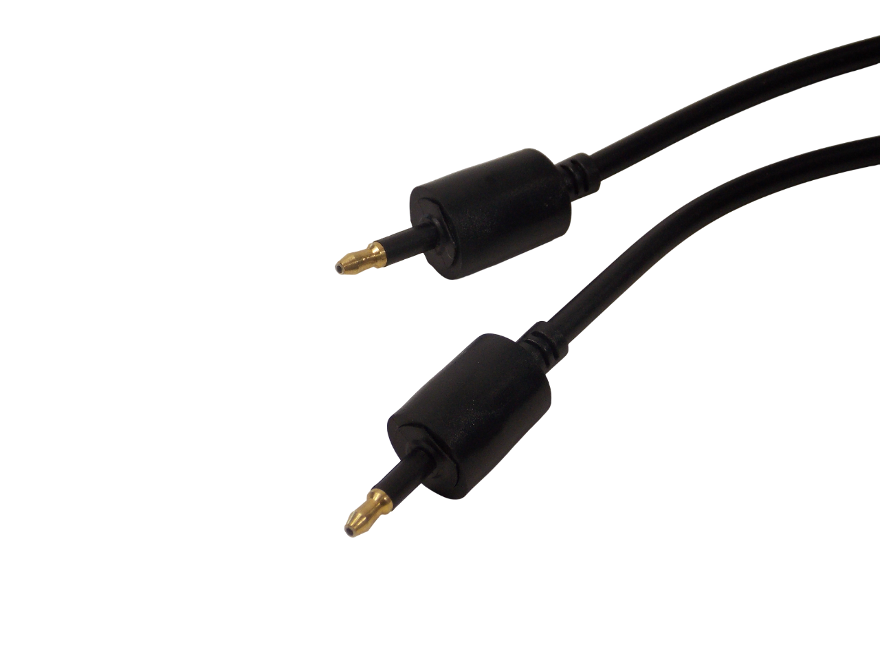 Шнур оптический mini plug - mini plug  / 4 мм / 1.8 метра 