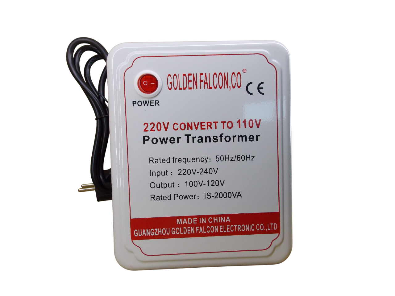 Понижающий трансформатор 220В - 110В - 2000Вт