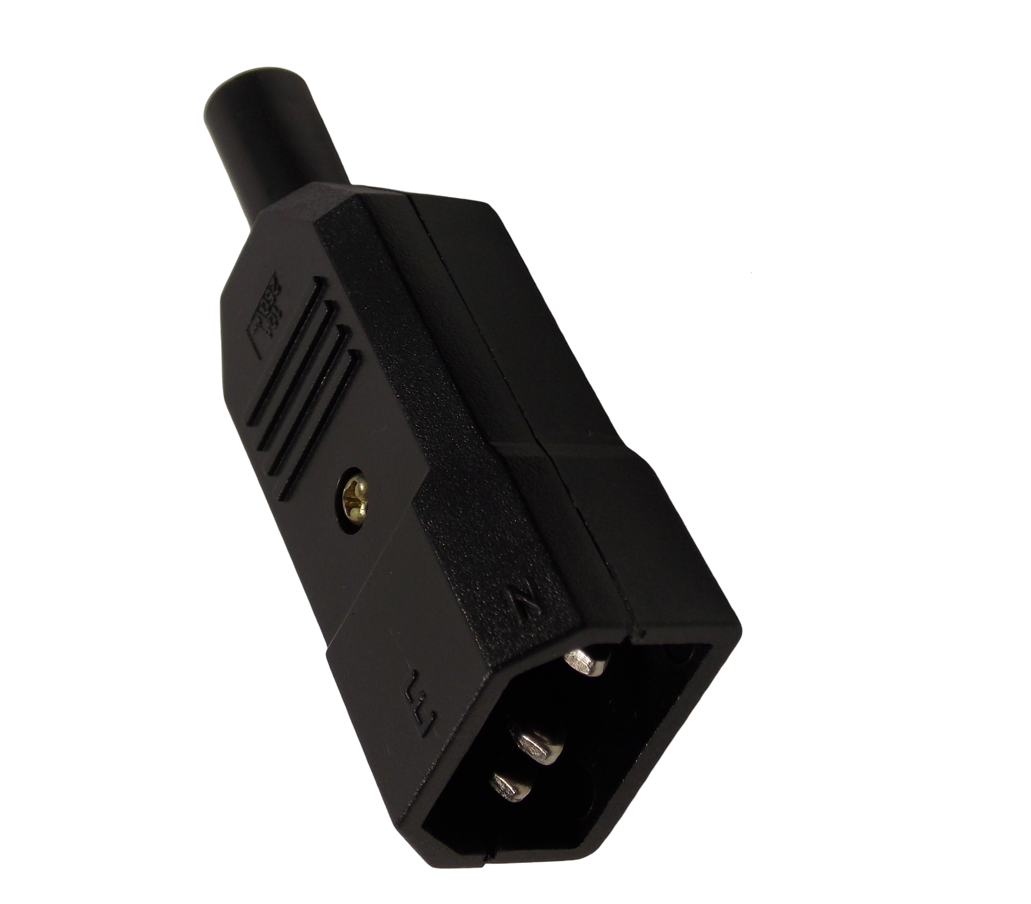 Штекер компьютерный сетевой  IEC 320 C14 на кабель