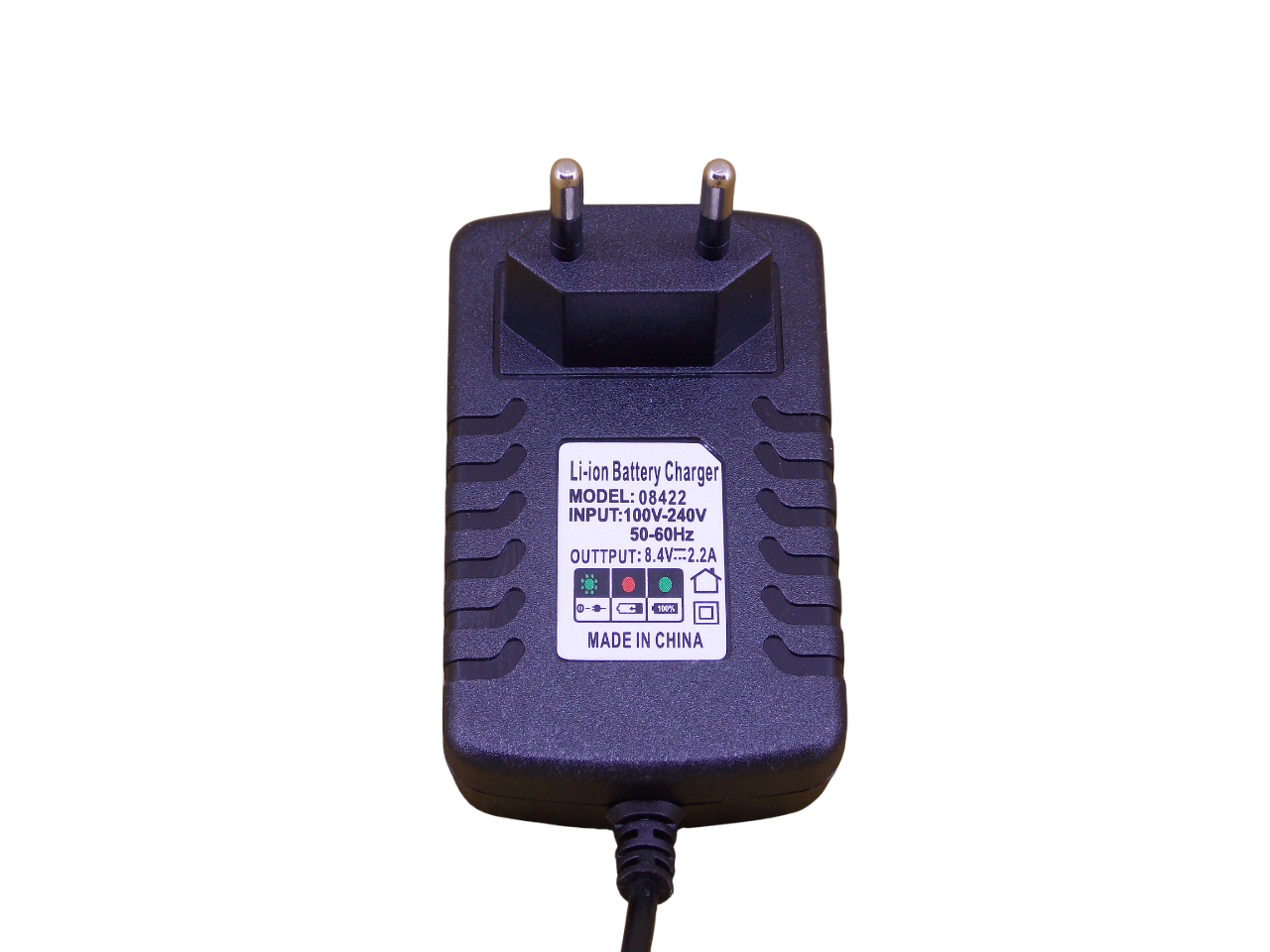 Зарядное устройство для  Li-Ion 8.4В - 2.2A размер штекера 5.5*2.5мм