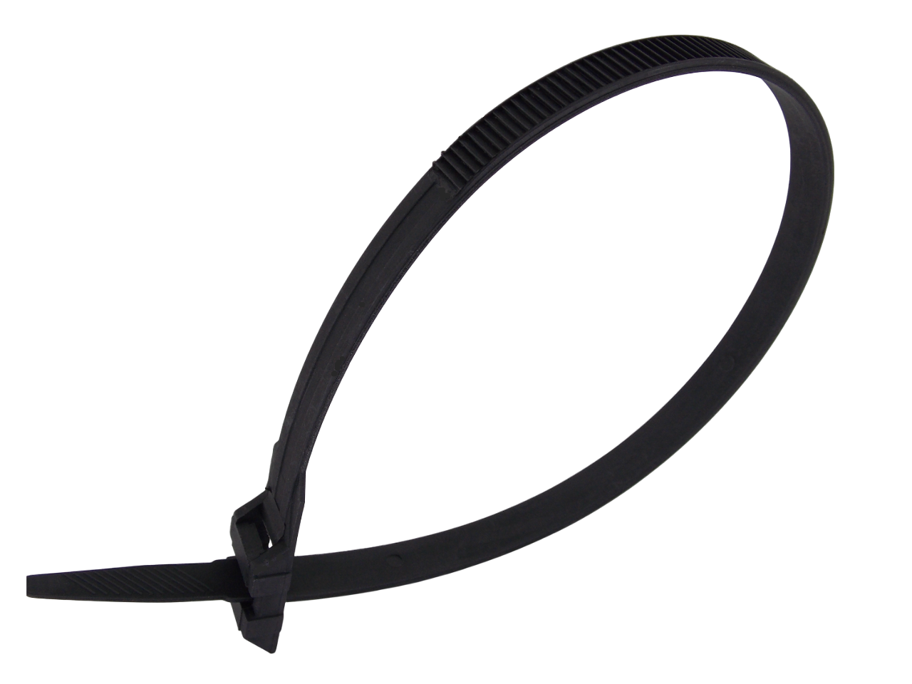 Кабельные стяжки нейлоновые  9х350мм  двойной замок / 100 штук