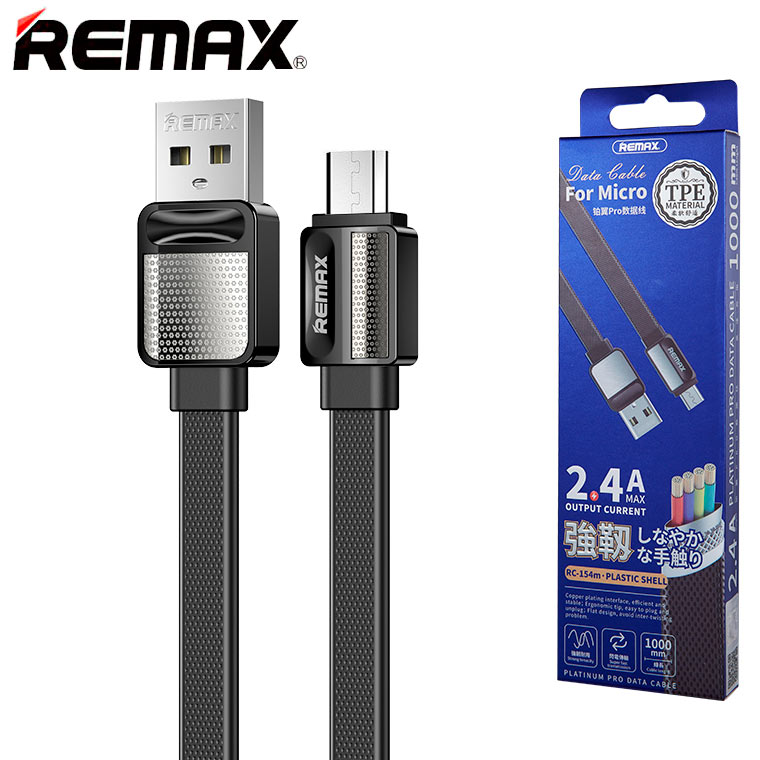 Кабель  Remax  RC-154m дата кабель, USB-A  microUSB