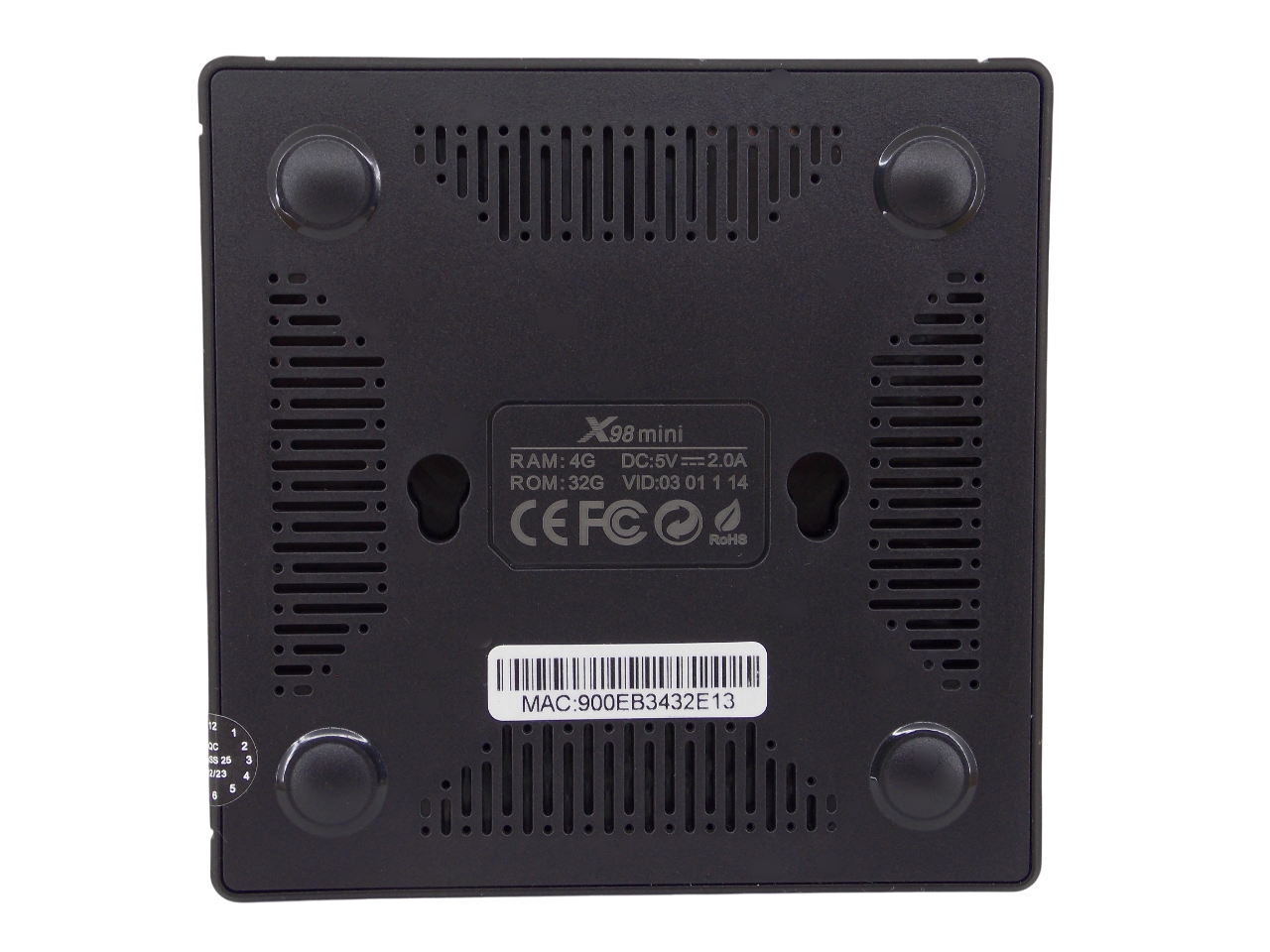 Тюнер Х98 mini 4K - 4/32Гб -  Android 11