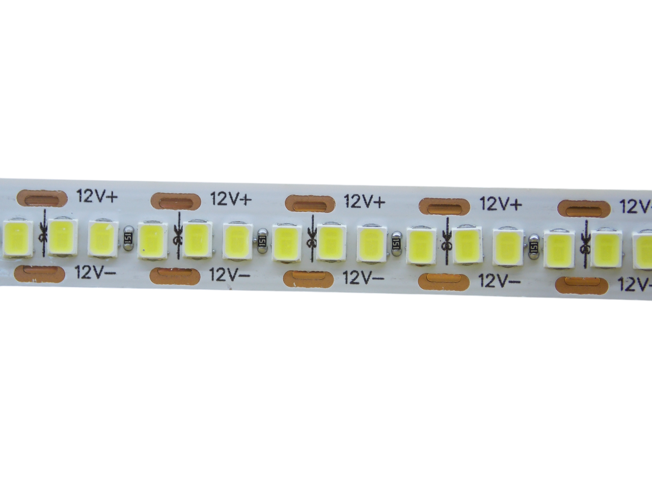 Светодиодная лента 12В - 240Led/м - 22Вт/м -  белая 6000К