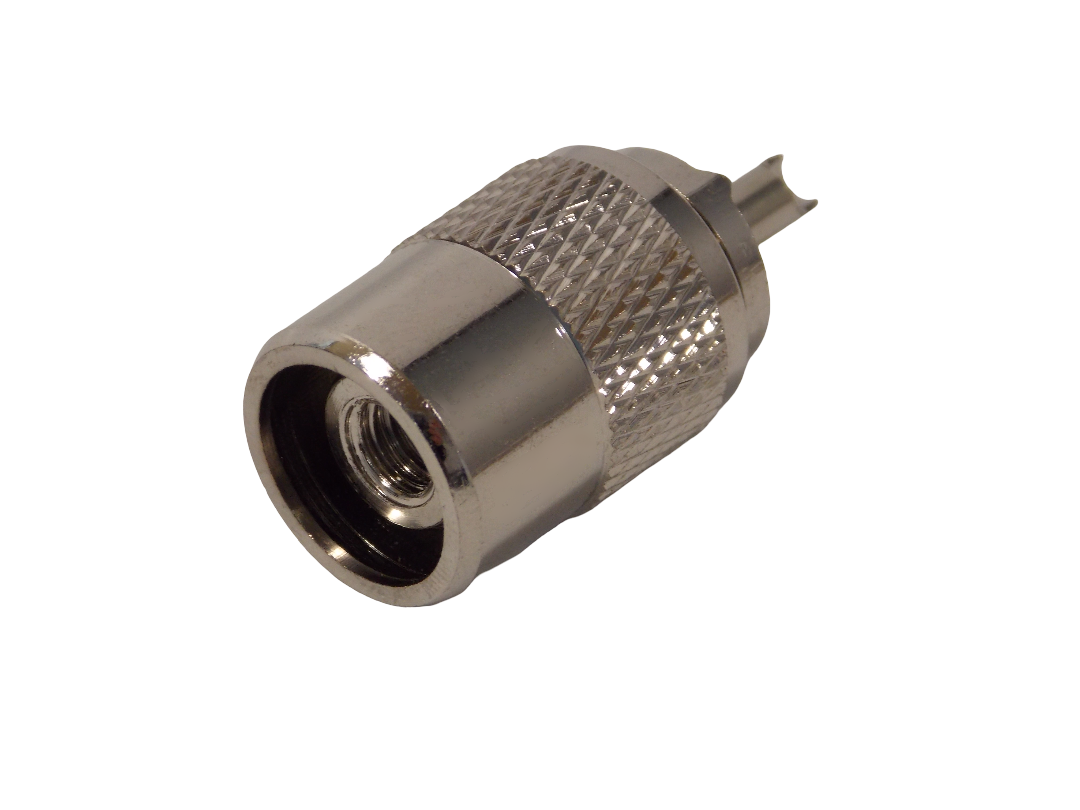 Штекер UHF на кабель RG - 58 под накрутку