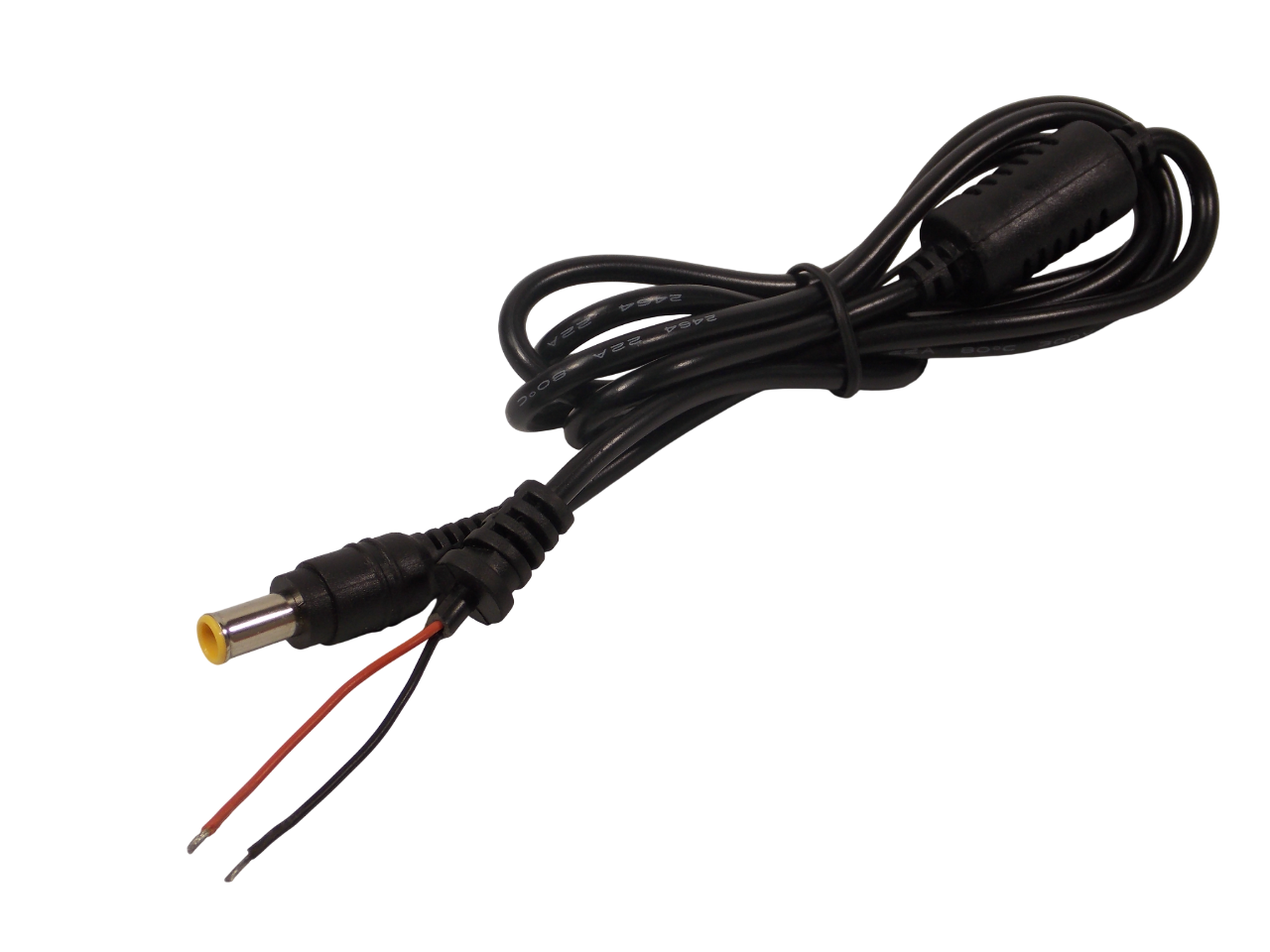 Шнур  питания под пайку для Sony с размером штекера  6.5*4.4мм / 1.2 метра / черный