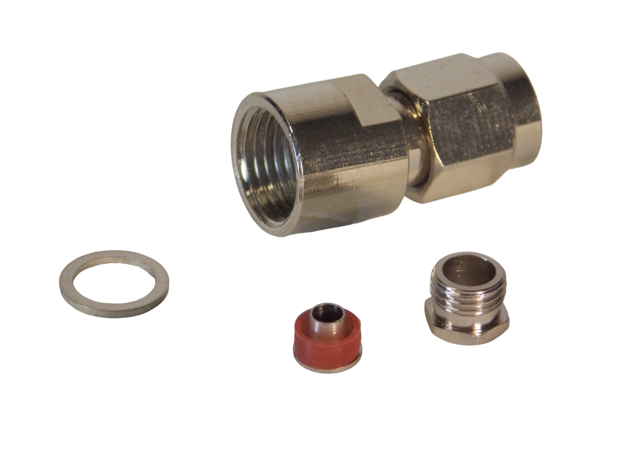 Штекер SMA для кабеля  RG-58 / сборный