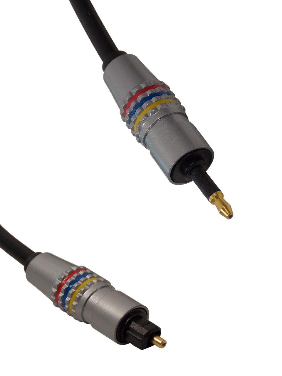 Шнур оптический Toslink - Mini Plug /  5 мм / 1.8 метра