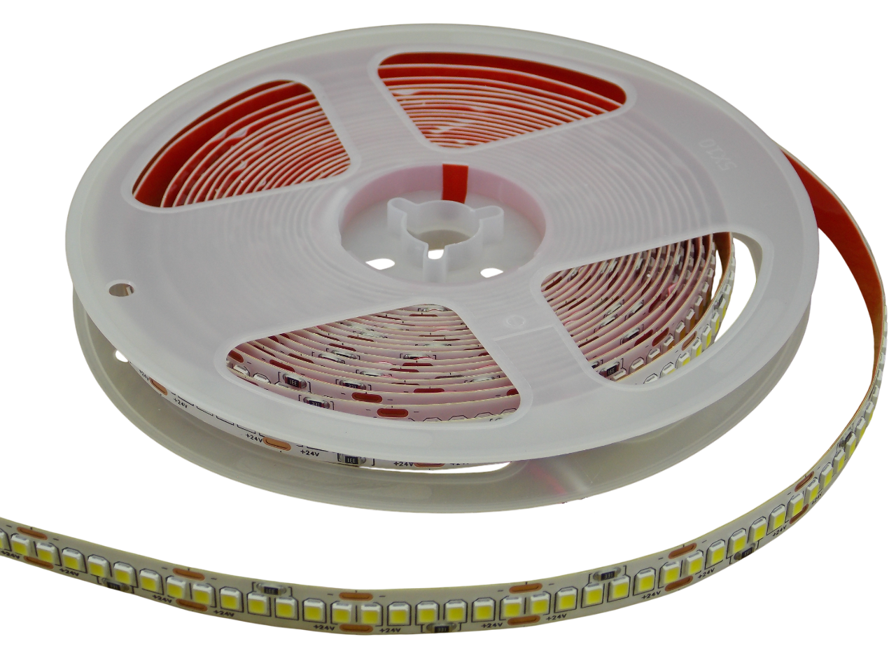 Светодиодная лента 24В -  240Led/м -  22Вт/м белая 6000К