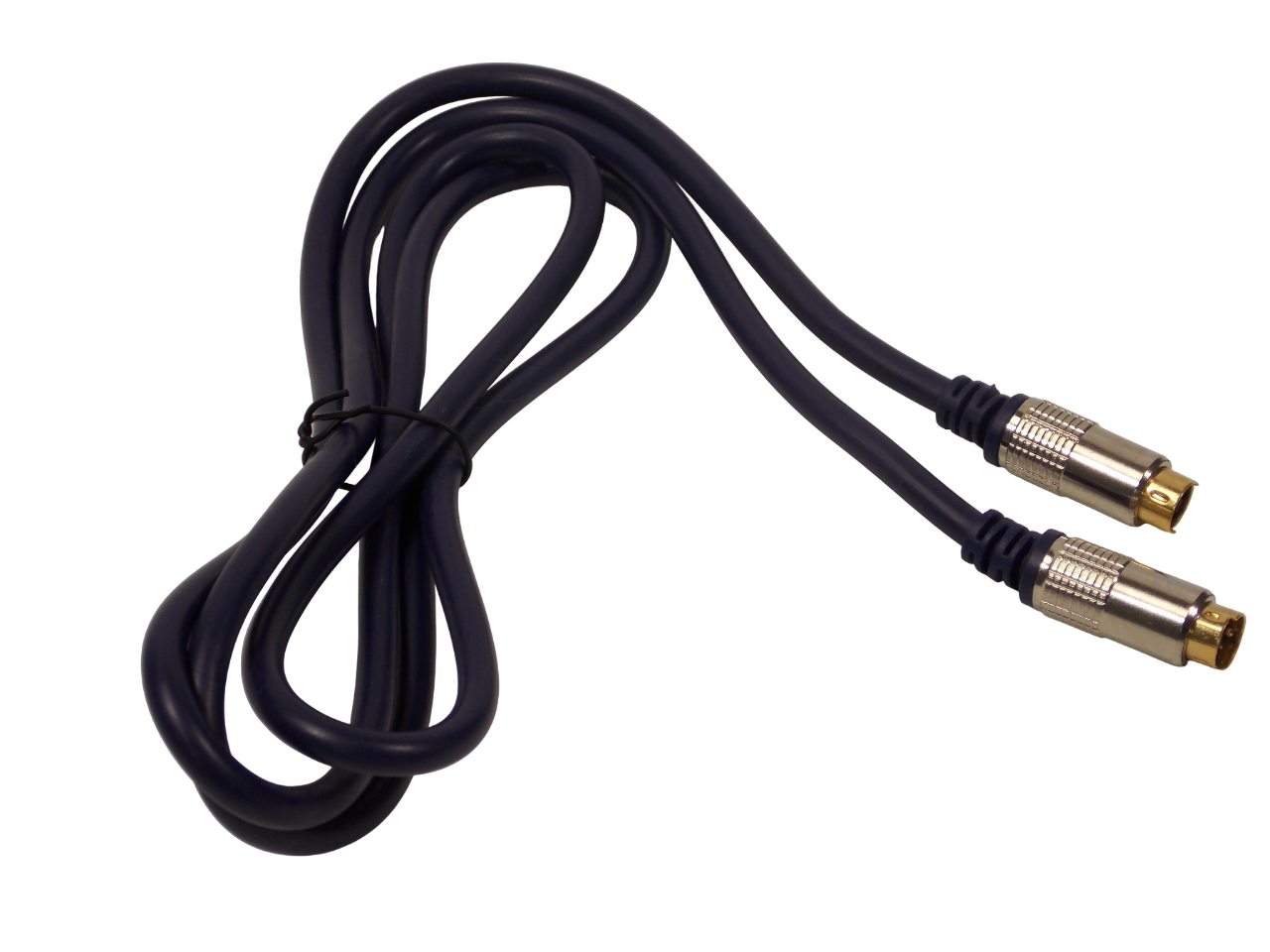 Шнур S - Video 4pin на S - Video 4pin / 1.5метра / синий