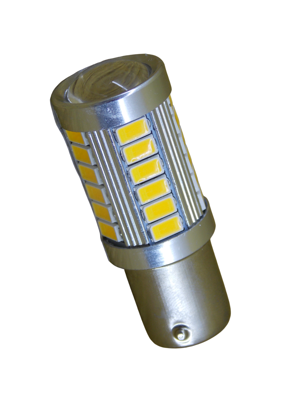 Светодиодная лампа  автомобильная  с цоколем P21W/ 1156 /BA15S 33Led  3000K