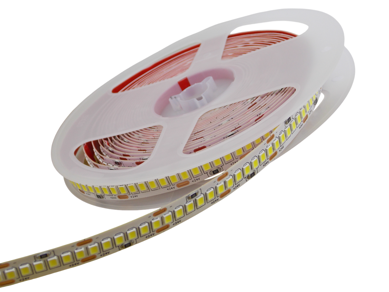 Светодиодная лента 24В -  240Led/м -  22Вт/м белая 6000К