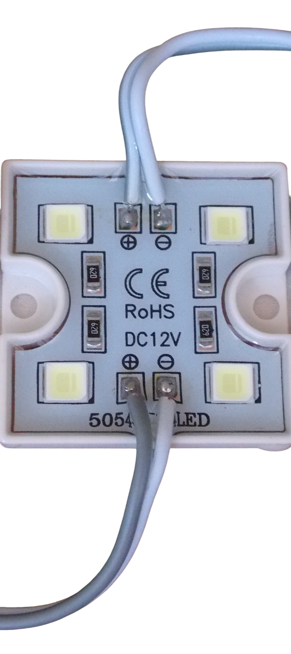  Светодиодный модуль 12В - 0.8 Вт  5054 4Led