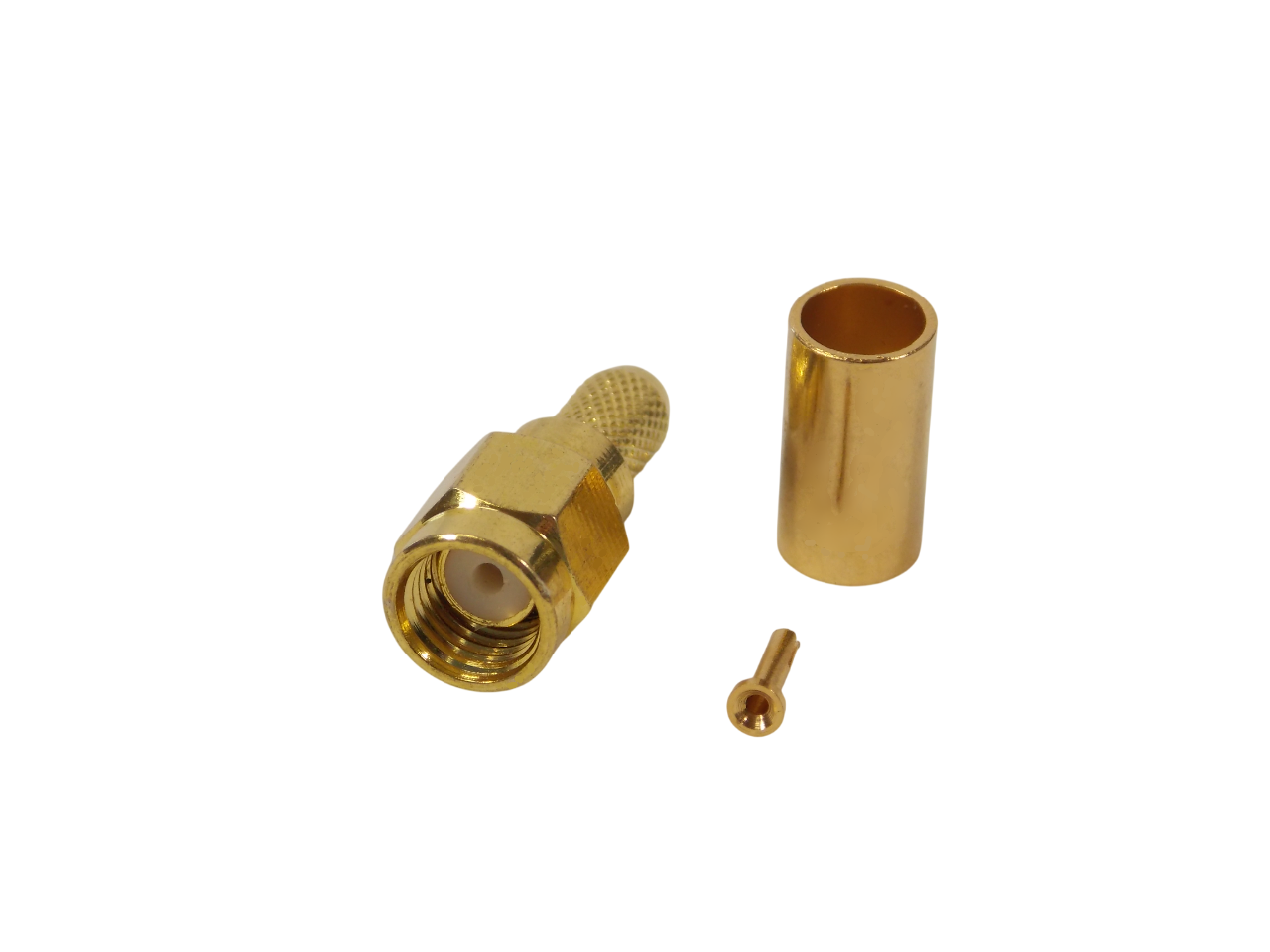 Штекер SMA - RP реверсный / обжимной