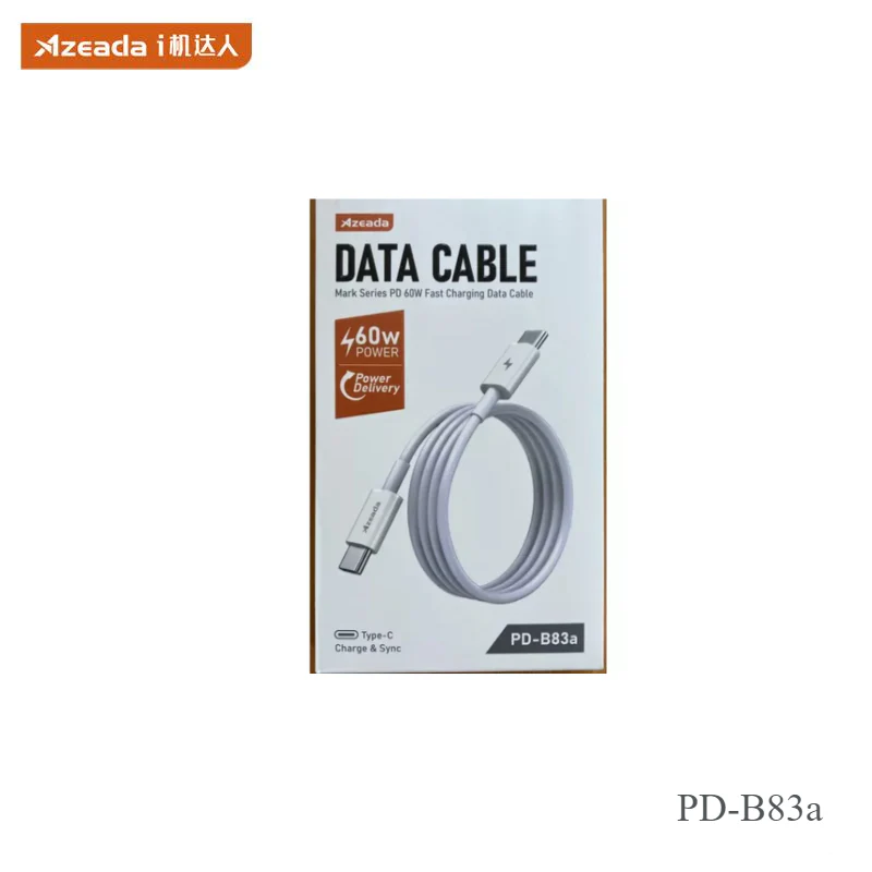 Кабель Аzeada PD-B83a  дата кабель,Type-C  Type-C