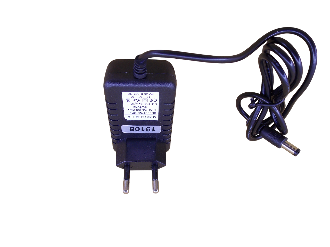 Блок питания 8В - 1A - 8Вт размер штекера 5.5*2.5мм