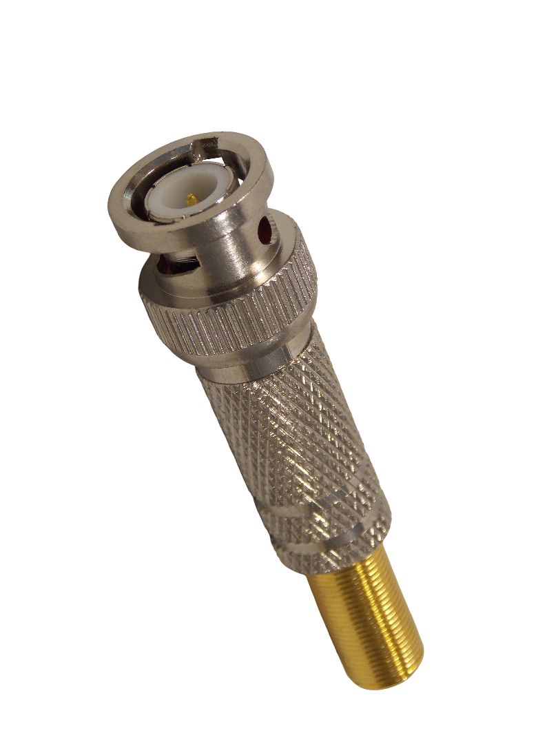 Штекер BNC под пайку на кабель 