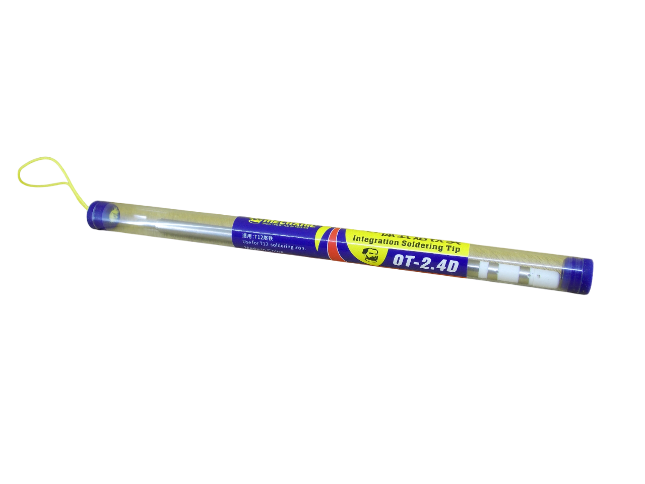 Жало для паяльника Mechanic Т12 OT-2.4D двусторонний плоский срез 2.4 мм