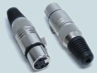 Гнездо "микрофонное 3р" на кабель №4