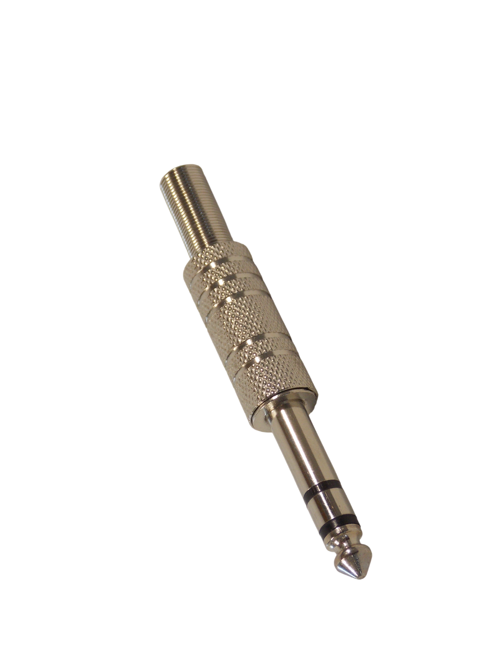 Штекер 6.3мм  стерео / металл