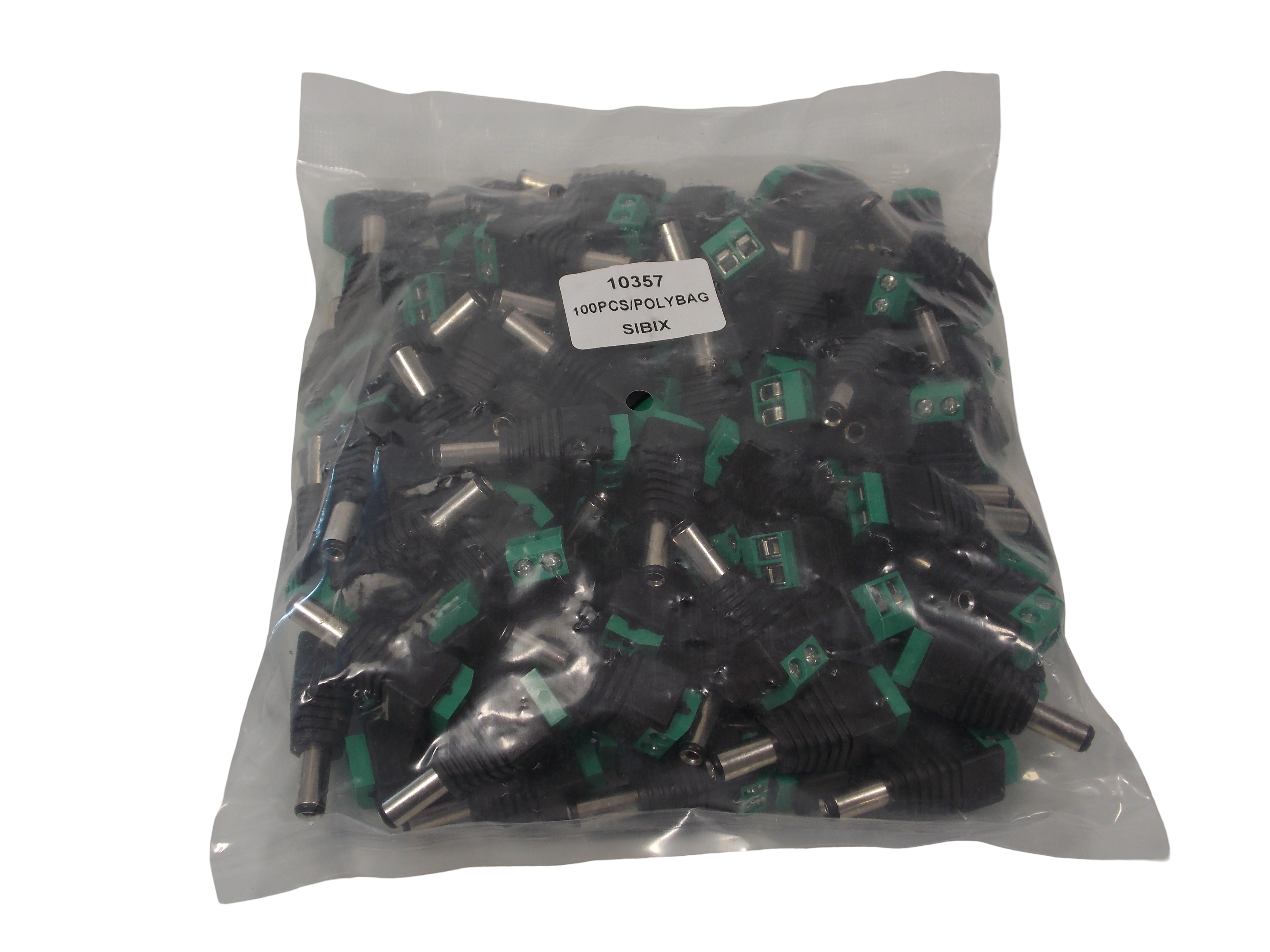 Штекер питания 5.5*2.5мм с двух контактной клеммной колодкой под винт 