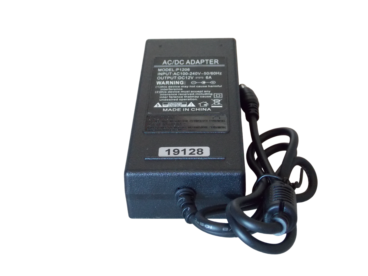  Блок питания  12В - 6A - 72Вт размер штекера 5.5*2.5мм