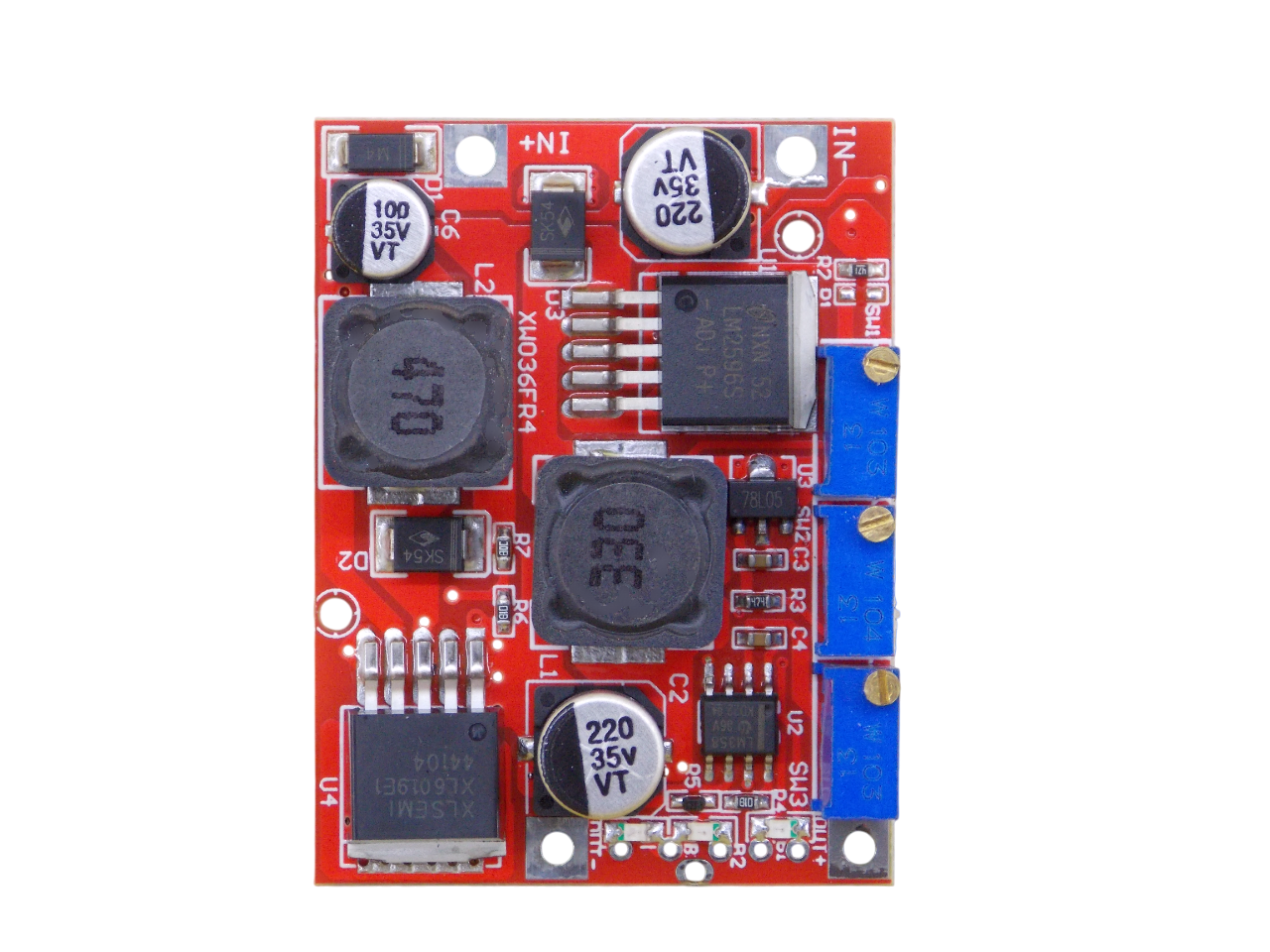 Преобразователь напряжения универсальный DC-DC 2А